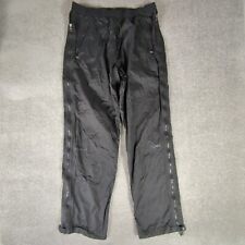 Marmot Pants Mens Large Black Waterproof Precip Full Zip Side Nylon Rain Hiking for sale  Shipping to South Africa