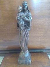 Hand carved madonna for sale  Dunedin