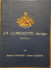 Lancelot clarinette classique d'occasion  Chalon-sur-Saône