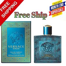 Versace Eros Eau de Parfum perfume spray 3,4 oz Eau de Toilette colônia masculina frete grátis comprar usado  Enviando para Brazil