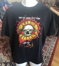 Camisa Guns n Roses 2017 Not In This Lifetime Tour excelente estado 2XL, usado comprar usado  Enviando para Brazil