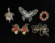 Lot vintage brooch for sale  Shipping to Ireland