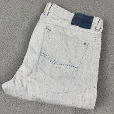 Jeans masculino Robert Graham sob medida Kipling 35x32 multicolorido ponto salpicado AOP comprar usado  Enviando para Brazil