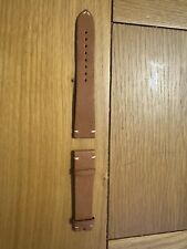 genuine omega leather watch strap for sale  RUGBY