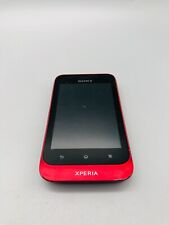 Telefon komórkowy Sony Xperia Tipo PM-0130-BV czerwony bez simlocka przetestowany #296 na sprzedaż  Wysyłka do Poland