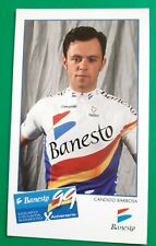 CYCLISME carte cycliste CANDIDO BARBOSA équipe BANESTO 1999 comprar usado  Enviando para Brazil