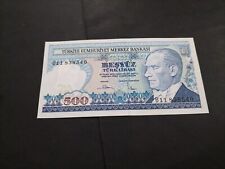 500 liras turcas 1984 unc segunda mano  Embacar hacia Argentina