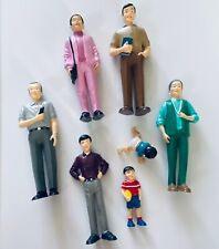 Lakeshore Learning Style PVC Figures Family & Community DOLLS Vintage Lot Of 7 for sale  Shipping to South Africa