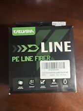 KATUYSHA Linha de Pesca Trançada PE LINE FIBER 8 TRANÇA, VERDE (328 JARDAS/80 LB) NOVA, usado comprar usado  Enviando para Brazil