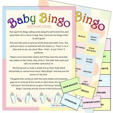 Baby shower game for sale  SOUTHAMPTON