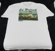 Men's Size Extra Large(XL) White Short Sleeve Ed Hedrick Yenko Racing T-Shirt #7 for sale  Shipping to South Africa
