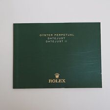 Rolex datejust booklet usato  Piacenza