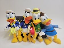 Lote de 4 mini felpa del pato Donald de Disney Disneyland segunda mano  Embacar hacia Argentina