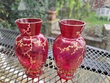 cranberry glass antique cranberry glass for sale  WITNEY