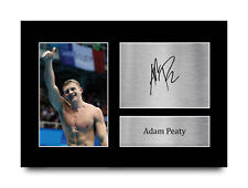 Adam peaty signed for sale  MANCHESTER