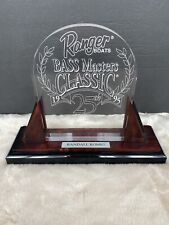 Raro 1995 Bass Master Classic Lucite Trophy Randall Romig Ranger Barcos Bom comprar usado  Enviando para Brazil