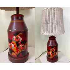 Tole lamp red for sale  Plainfield