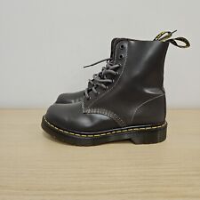 Dr Martens 1460 Pascal Grey Soft Leather Ankle Boots Uk 3 Eu 36 Women's Size for sale  Shipping to South Africa