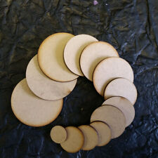 Mdf wooden circle for sale  Shipping to Ireland
