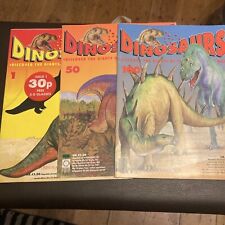 Orbis dinosaurs magazine for sale  HEANOR