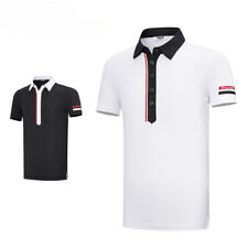 Usado, Camiseta polo infantil golfe manga curta esportes perfurada respirável colarinho comprar usado  Enviando para Brazil