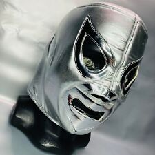 Máscara fantasia El Santo luta livre Lucha Libre rímel prata Luchador Plata, usado comprar usado  Enviando para Brazil