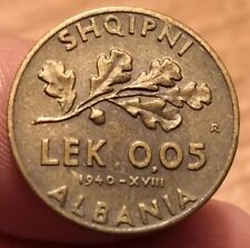 Moneta 0.05 lek usato  Olbia