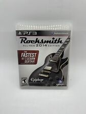 Rocksmith 2014 Edition Playstation 3 PS3 somente jogo lacrado (cabo não incluído), usado comprar usado  Enviando para Brazil