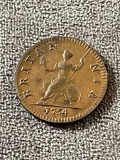 1754 farthing for sale  WORCESTER
