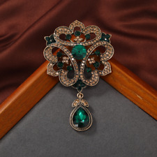 Broche feminino masculino vintage elegante broche esmalte joia antiga presente nobre comprar usado  Enviando para Brazil