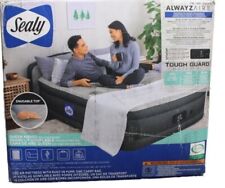 Sealy Alwayzaire Inflatable Queen Airbed Mattress With Headboard Gray Black for sale  Shipping to South Africa