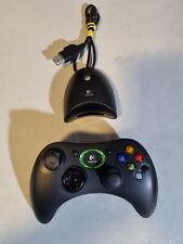 Original XBOX Wireless LOGITECH Cordless Controller With Receiver Tested Working for sale  Shipping to South Africa