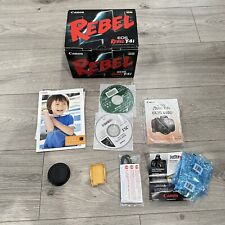 Canon EOS Rebel T4i / EOS 650D Original Box, Owner's Manual, Software, Lens Cap, used for sale  Shipping to South Africa