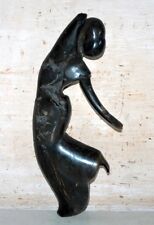 Usado, Antigua estatua de sirena de dama bailarina original tallada a mano hecha a mano de colección  segunda mano  Embacar hacia Mexico