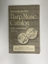 Harp music catalog for sale  Redondo Beach