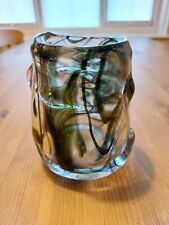 Knobbly glass vase for sale  READING