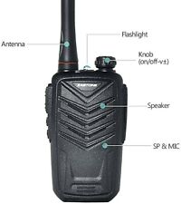 Kit completo Zastone Mini 8 walkie talkie rádio bidirecional VHF/UHF comprar usado  Enviando para Brazil