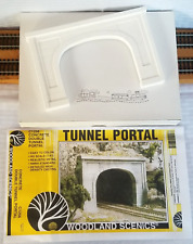 Bloco de concreto portal túnel WOODLAND CENICS C1256 HO fundido pista dupla, usado comprar usado  Enviando para Brazil