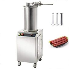 New 26L Commercial Hydraulic Sausage Stuffer 110V Vertical Meat Filler Machine for sale  Rancho Cucamonga