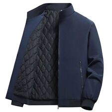 Jaqueta acolchoada slim fit masculina casual engrossar inverno casaco quente roupa plus size comprar usado  Enviando para Brazil