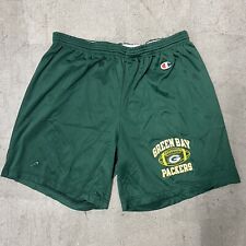 Shorts vintage anos 90 Champion Green Bay Packers malha ajuste cordão adulto grande comprar usado  Enviando para Brazil