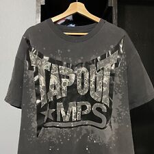 Camiseta Y2K Tapout MPS UFC MMA Calaveras Grunge Talla XL Desteñida segunda mano  Embacar hacia Argentina