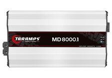 Amplificador de carro Taramps MD 8000.1 2 Ohms 8000W monocanal Taramps MD8000 2ohm, usado comprar usado  Brasil 