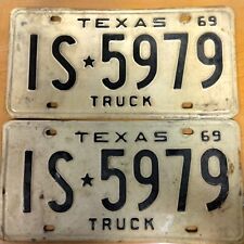 1969 texas license for sale  El Paso