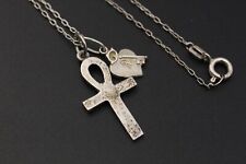 .925 silver ankh for sale  LEEDS
