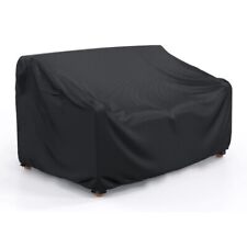 BROSYDA Patio Sofa Cover Waterproof-Heavy Duty 3-Seater 78”L X 42”D X 32”H Black for sale  Shipping to South Africa
