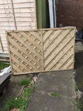 Fence panels 4 for sale  WIGAN