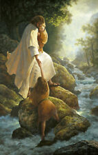 Greg OLSEN Limited Edition Giclee Canvas art " Be Not Afraid " Jesus Christ , used for sale  Canada