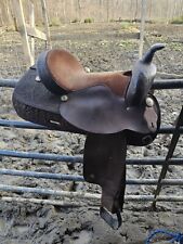 tex tan barrel saddle for sale  New Florence