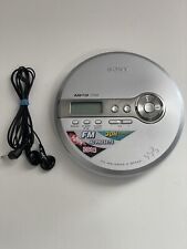 CD player Sony Walkman D-NF340 e disco MP3 FM prata *TESTADO* comprar usado  Enviando para Brazil